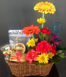 Sweets and Florals from Maplehurst Florist, local flower shop in Essex Junction