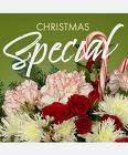 Designers Choice Christmas Centerpiece from Maplehurst Florist, local flower shop in Essex Junction