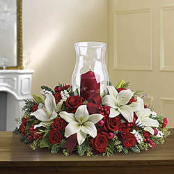 Holiday Glow from Maplehurst Florist, local flower shop in Essex Junction