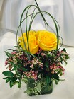 Rose Quartet from Maplehurst Florist, local flower shop in Essex Junction