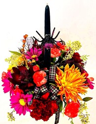 Designers Choice Halloween Centerpiece from Maplehurst Florist, local flower shop in Essex Junction