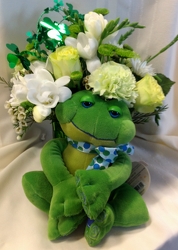 "Hoppy" St Patrick's Day from Maplehurst Florist, local flower shop in Essex Junction