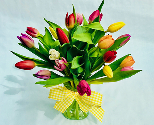Tulip Splash from Maplehurst Florist, local flower shop in Essex Junction