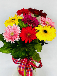 Gerbera Brights from Maplehurst Florist, local flower shop in Essex Junction