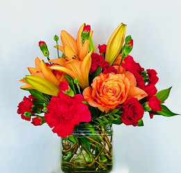 Uniquely Chic Bouquet from Maplehurst Florist, local flower shop in Essex Junction