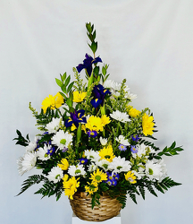 Vermont Meadow Basket from Maplehurst Florist, local flower shop in Essex Junction Vermont Meadow Basket from Maplehurst Florist, local flower shop in Essex Junction