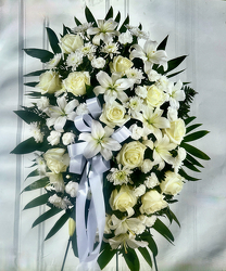 White Elegance Spray from Maplehurst Florist, local flower shop in Essex Junction White Elegance Spray from Maplehurst Florist, local flower shop in Essex Junction
