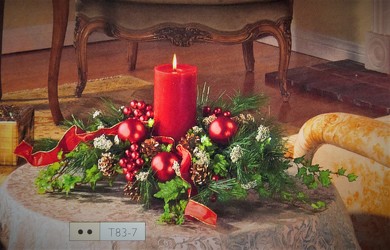 Christmas Traditions Centerpiece from Maplehurst Florist, local flower shop in Essex Junction