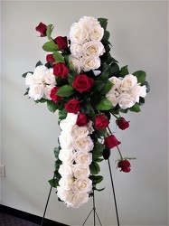 Rose Cross from Maplehurst Florist, local flower shop in Essex Junction