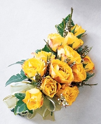 Spray Rose Corsage from Maplehurst Florist, local flower shop in Essex Junction