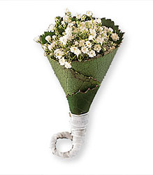 Rolled Gypsophila Boutonniere from Maplehurst Florist, local flower shop in Essex Junction