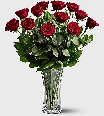Classic Valentine Rose Arrangement